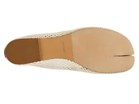 Calico Split Toe Flat