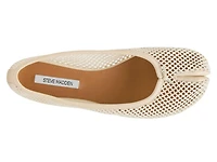 Calico Split Toe Flat