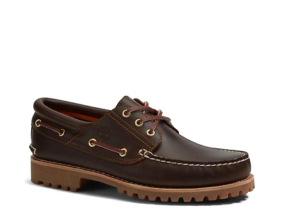 Authentic 3-Eye Lug Handsewn Boat Shoe - Men's