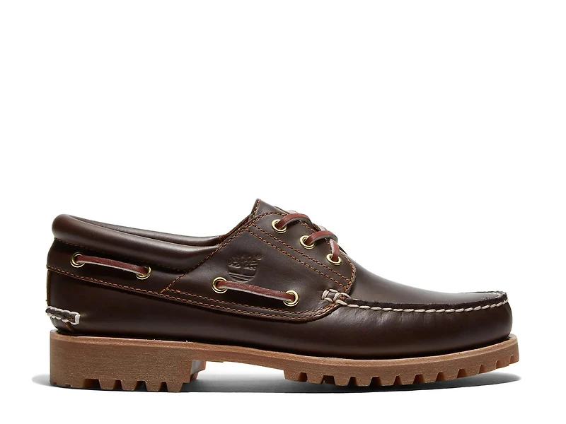 Authentic 3-Eye Lug Handsewn Boat Shoe - Men's