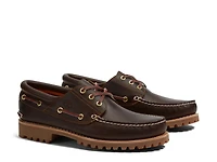Authentic 3-Eye Lug Handsewn Boat Shoe - Men's