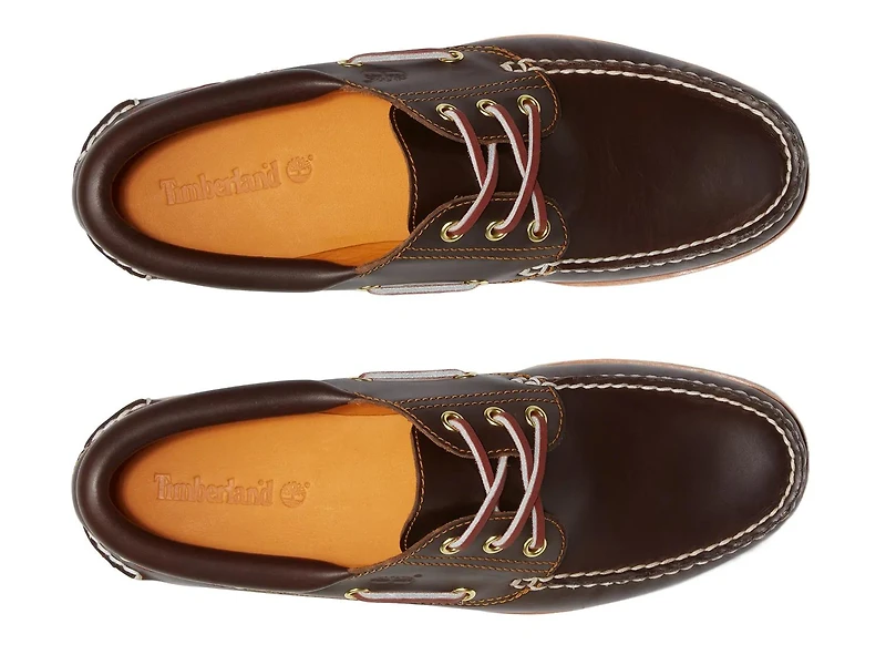 Authentic 3-Eye Lug Handsewn Boat Shoe - Men's