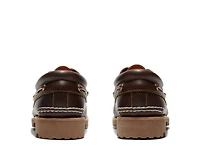 Authentic 3-Eye Lug Handsewn Boat Shoe - Men's