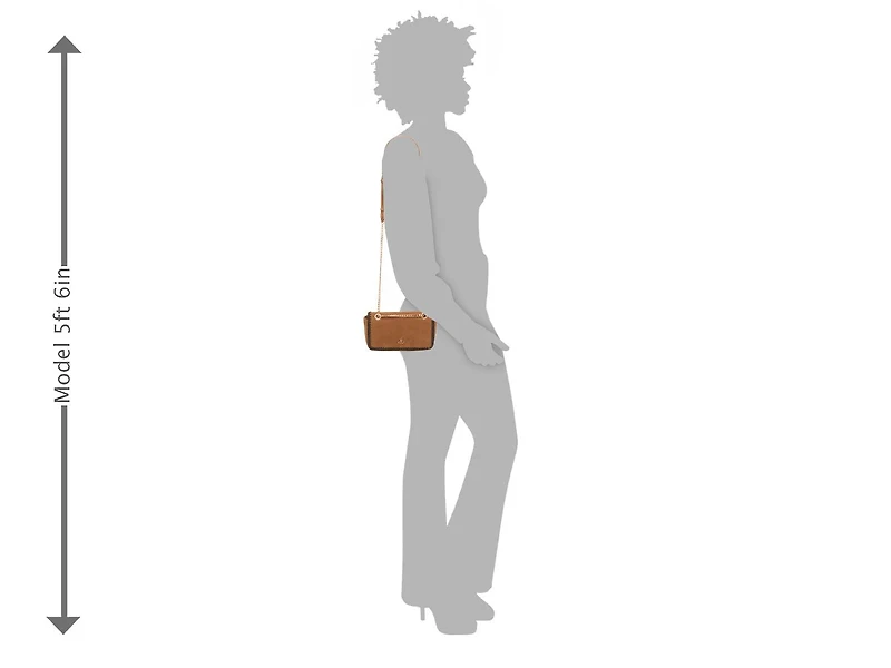 Convertible Flap Suede Crossbody