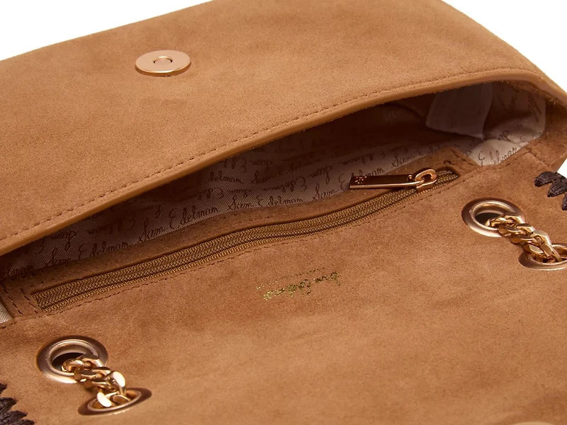 Convertible Flap Suede Crossbody