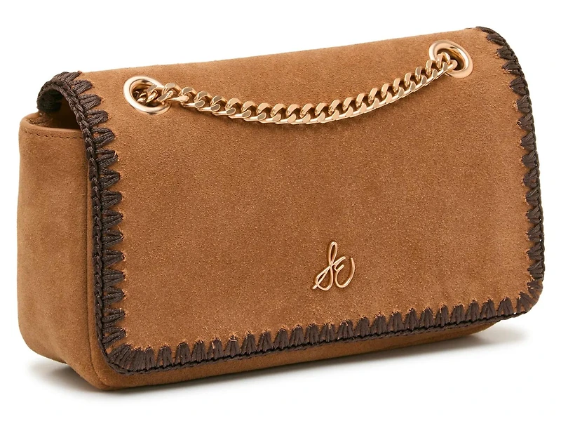 Convertible Flap Suede Crossbody