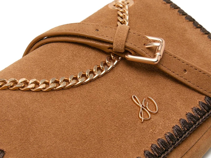 Convertible Flap Suede Crossbody