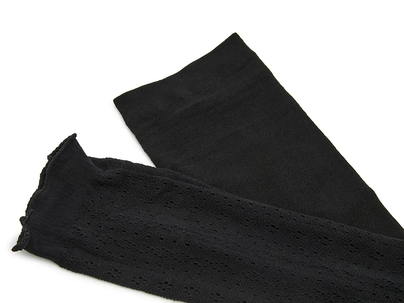 Pointelle Lace Women's Ankle Socks - 2 Pack