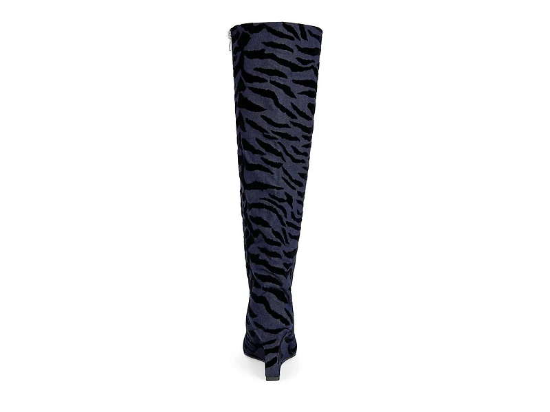 Kenya Denim Wedge Boot