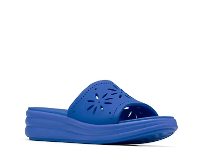 Cloudsteppers Drift Floral Wedge Sandal