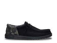 Wally Funk Distressed Skulls Slip-On - Men's