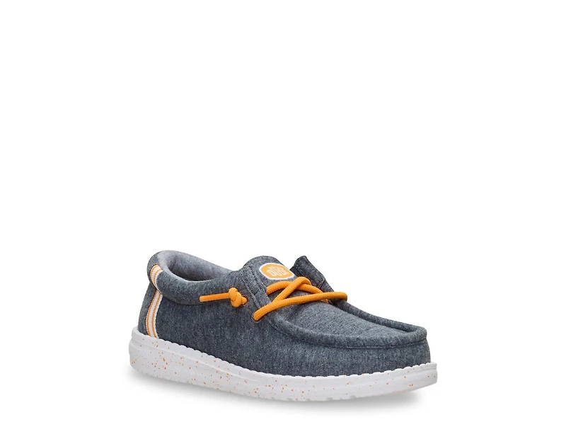 Wally Stretch Jersey Varsity Slip-On