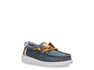 Wally Stretch Jersey Varsity Slip-On