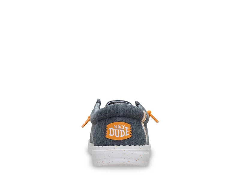 Wally Stretch Jersey Varsity Slip-On