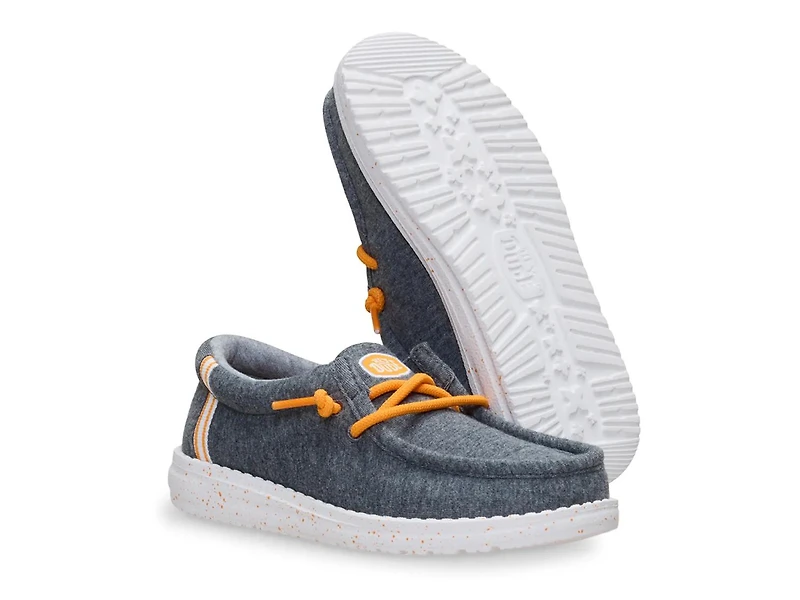 Wally Stretch Jersey Varsity Slip-On