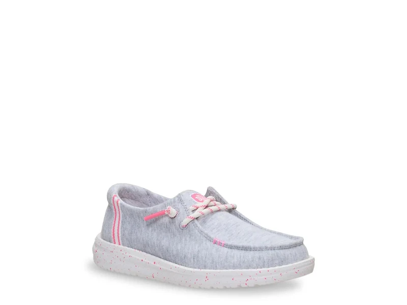 Wendy Stretch Jersey Varsity Slip-On