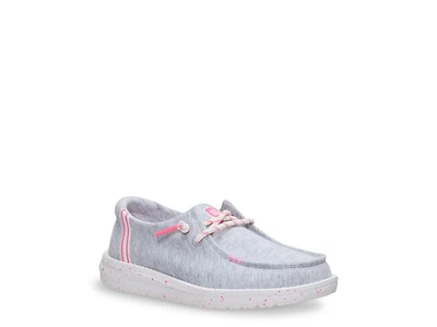 Wendy Stretch Jersey Varsity Slip-On