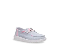 Wendy Stretch Jersey Varsity Slip-On