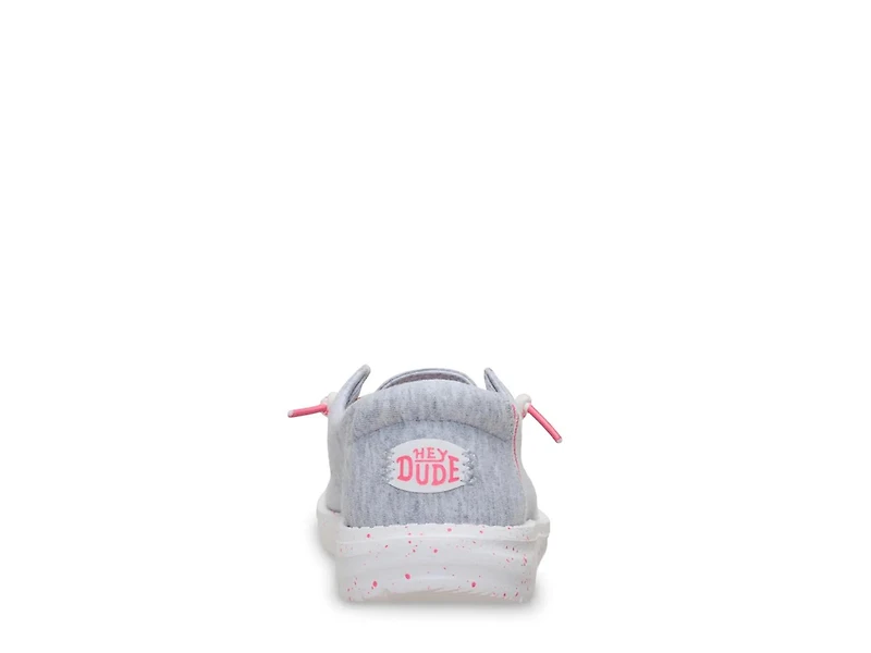 Wendy Stretch Jersey Varsity Slip-On
