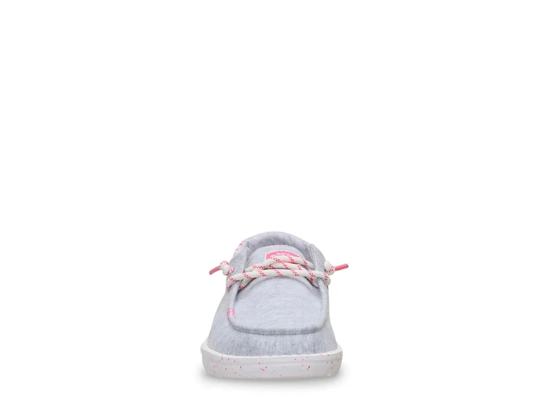 Wendy Stretch Jersey Varsity Slip-On