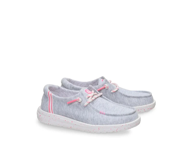 Wendy Stretch Jersey Varsity Slip-On