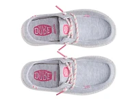 Wendy Stretch Jersey Varsity Slip-On