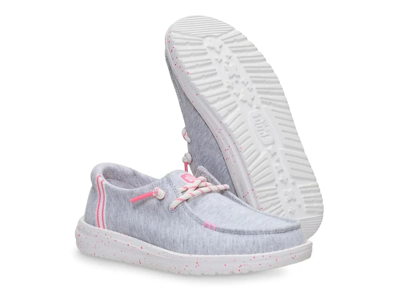 Wendy Stretch Jersey Varsity Slip-On