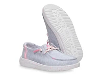 Wendy Stretch Jersey Varsity Slip-On
