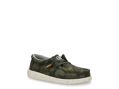 Wally Stretch Jersey Camo Slip-On