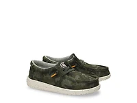 Wally Stretch Jersey Camo Slip-On