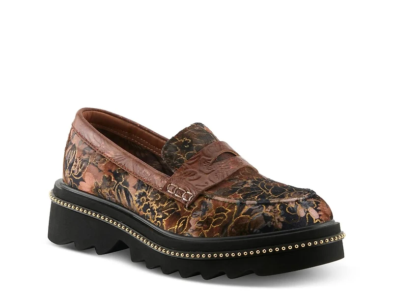 Altona-Vivi Platform Penny Loafer