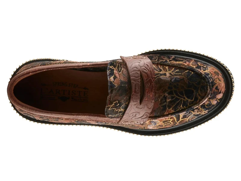Altona-Vivi Platform Penny Loafer