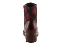 Marty Plaid Bootie