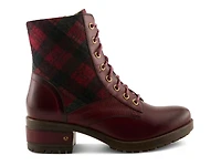 Marty Plaid Bootie