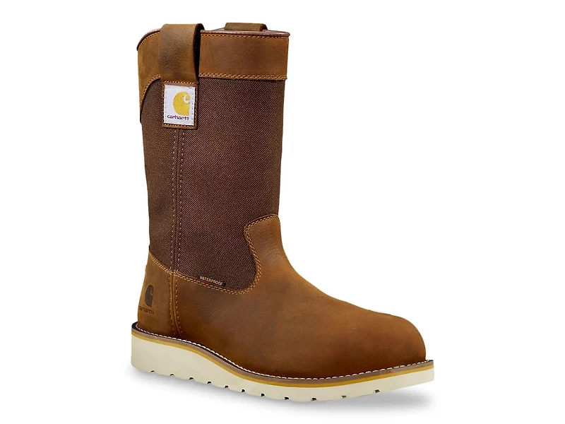 Wellington 10" Waterproof Wedge Work Boot - Men's