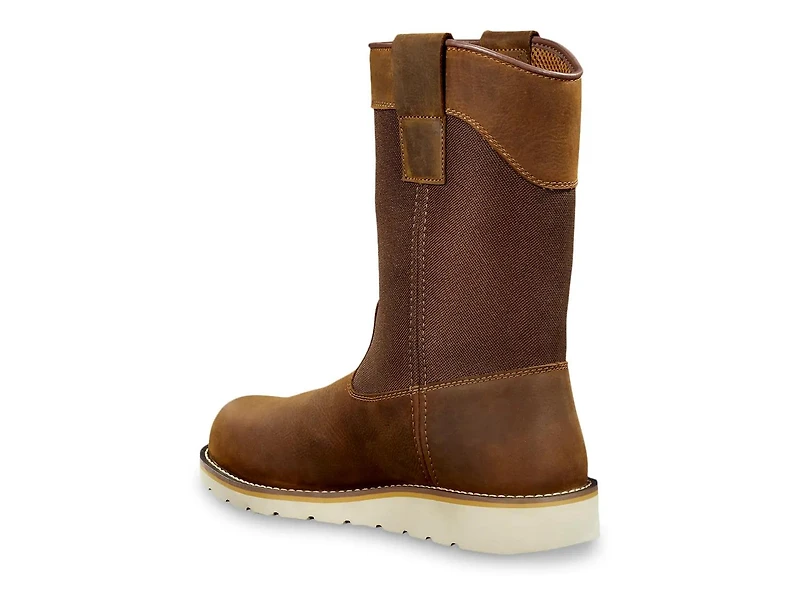 Wellington 10" Waterproof Wedge Work Boot - Men's