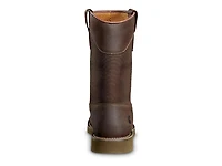 Wellington 10" Waterproof Steel Toe Wedge Work Boot - Men's