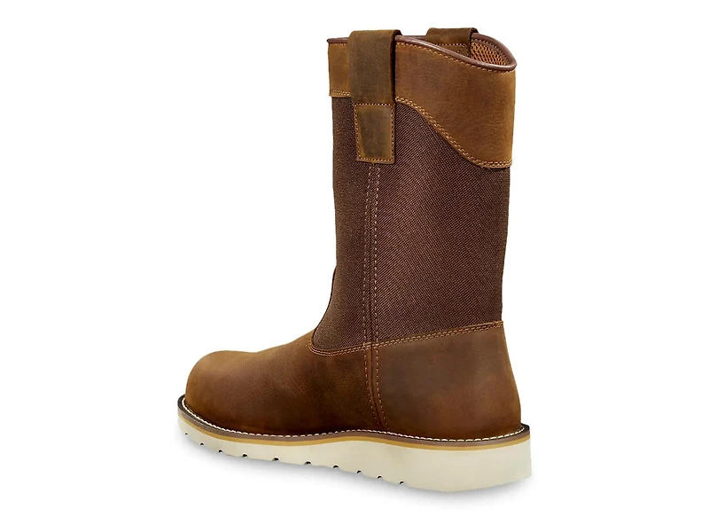 Wellington 10" Waterproof Steel Toe Wedge Work Boot - Men's