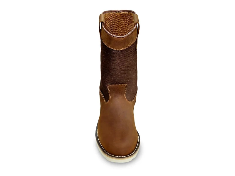 Wellington 10" Waterproof Steel Toe Wedge Work Boot - Men's