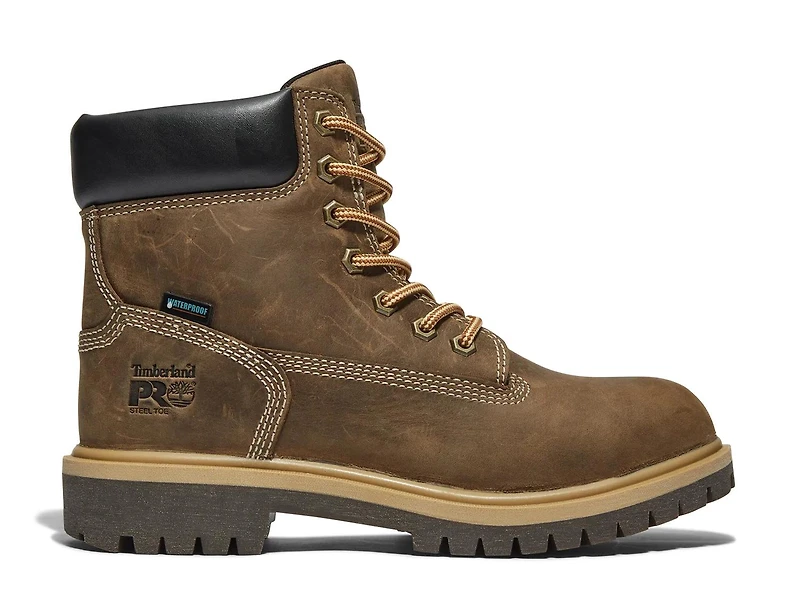 Direct Attach 6" Steel Toe Waterproof Work Boot - Women's