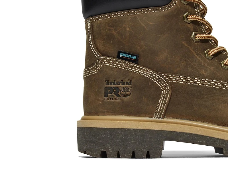 Direct Attach 6" Steel Toe Waterproof Work Boot - Women's