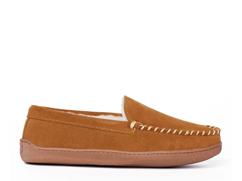 Pile Lined Hardsole Slipper