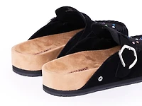 Rhinestone Buckle Clog