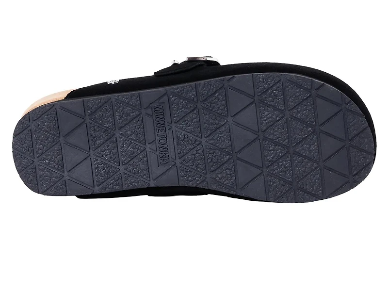 Rhinestone Buckle Clog