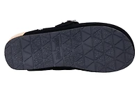 Rhinestone Buckle Clog