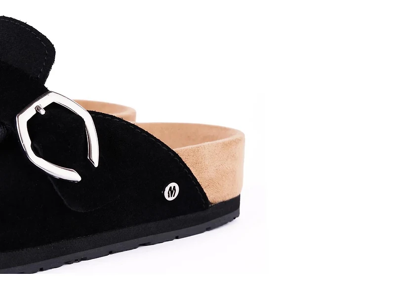 Rhinestone Buckle Clog