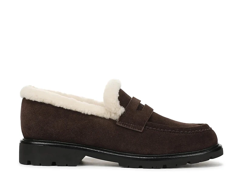 Siena Shearling Penny Loafer - Women's