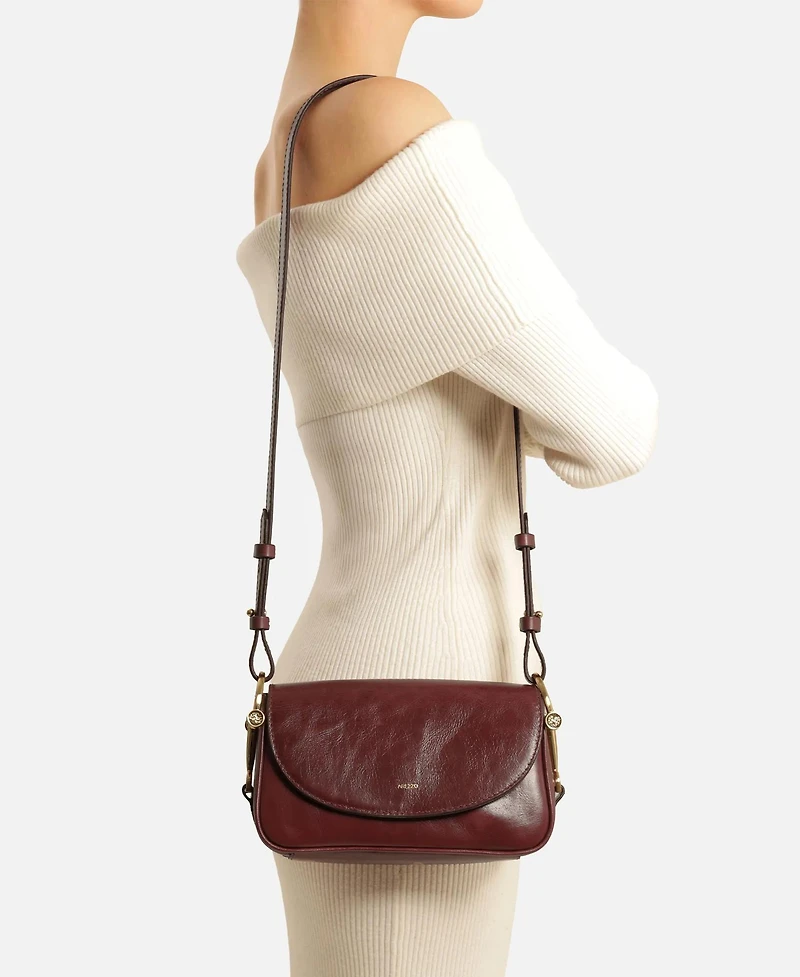 Cora Leather Crossbody