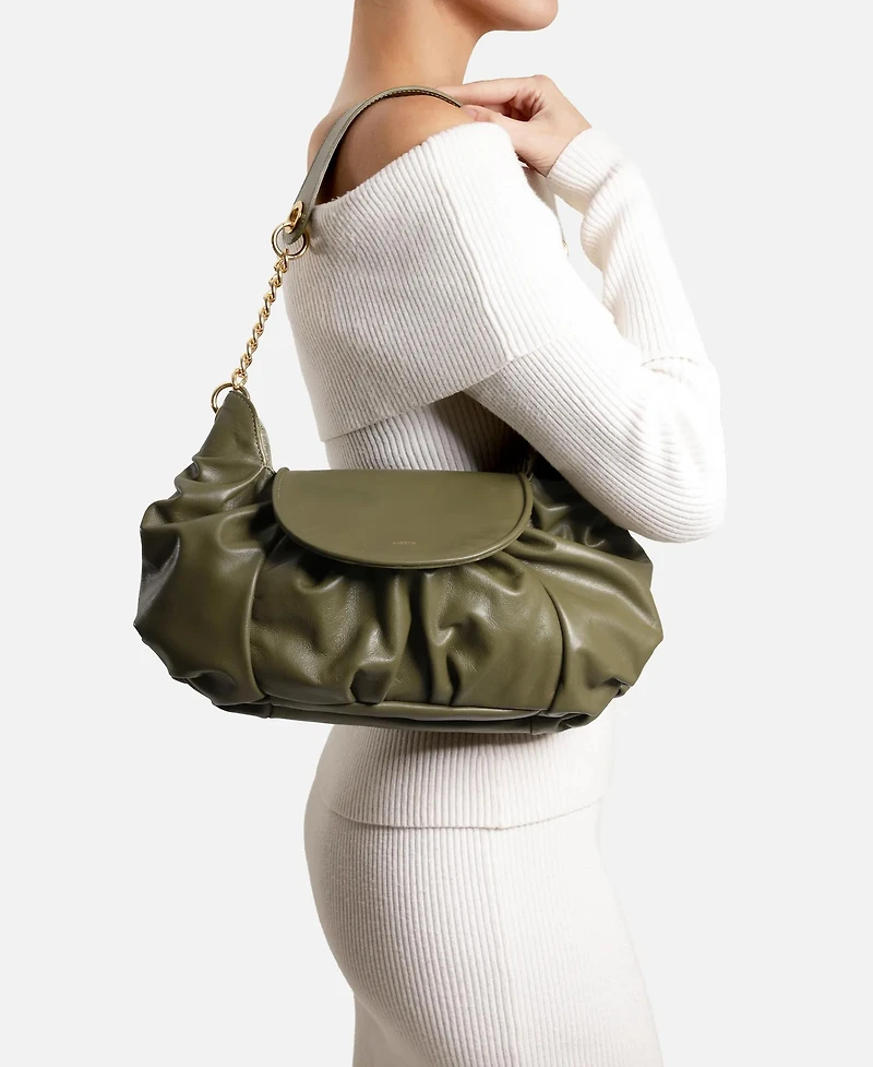 Molly Leather Shoulder Bag