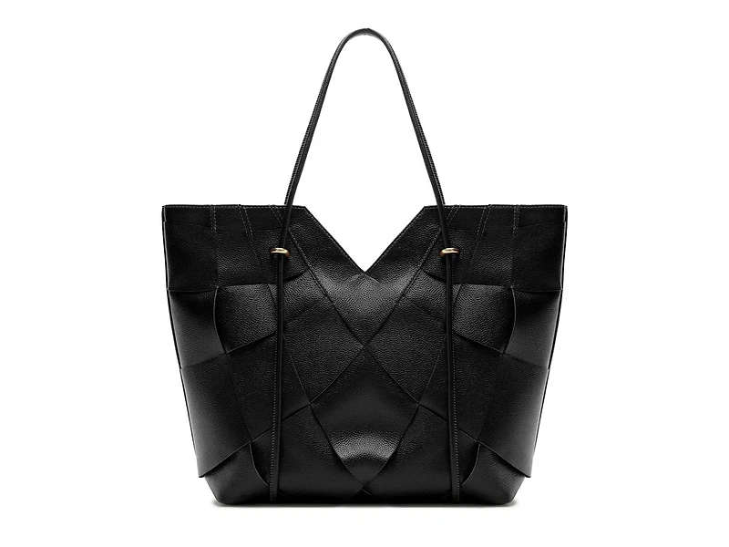 Sarah Leather Shopping Tote